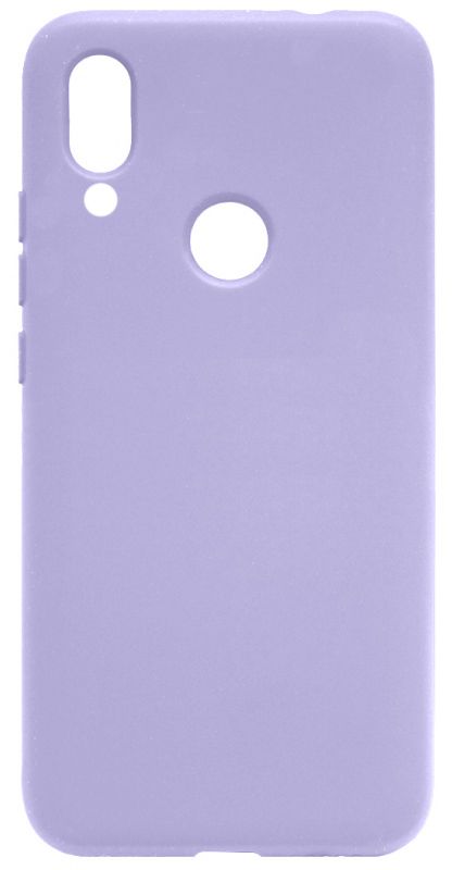 Back panel cover Evelatus Xiaomi Redmi 7 Nano Silicone Case Soft Touch TPU Light Purple