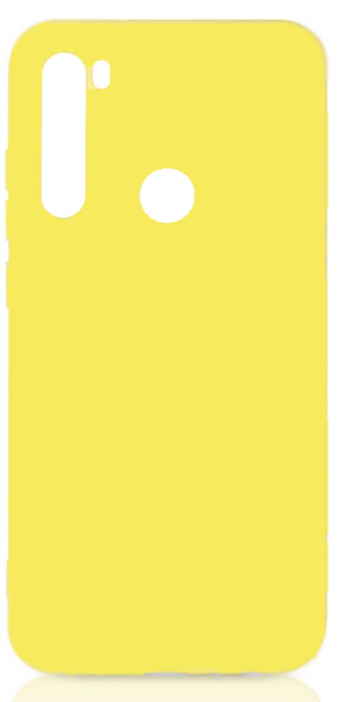 Back panel cover Evelatus Xiaomi Xiaomi Redmi Note 8 / Redmi Note 8 2021 Nano Silicone Case Soft Touch TPU Yellow
