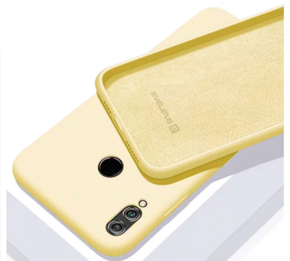Tagakaaned Evelatus Xiaomi Mi 9 Lite Soft Silicone Yellow