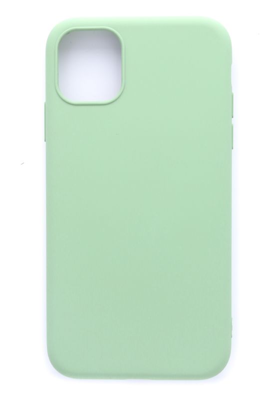 Back panel cover Evelatus Apple iPhone 11 Pro Nano Silicone Case Soft Touch TPU Mint