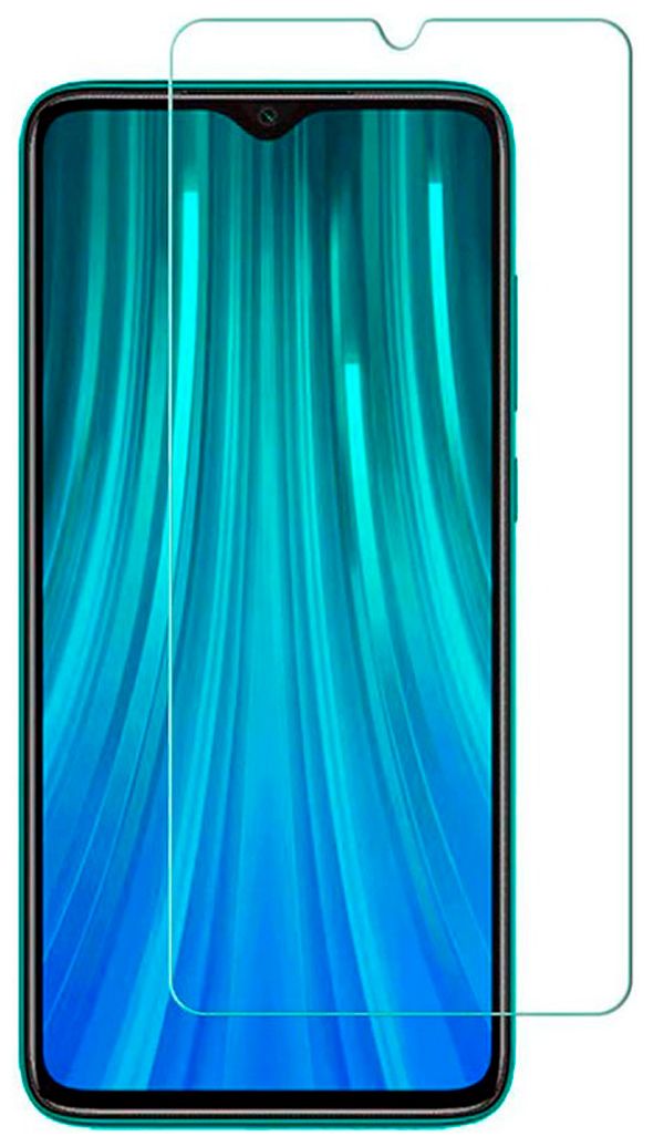 Protective glass Evelatus Xiaomi Xiaomi Redmi Note 8 / Redmi Note 8 2021 0.33 Flat Clear Glass Japan Glue Anti-Static