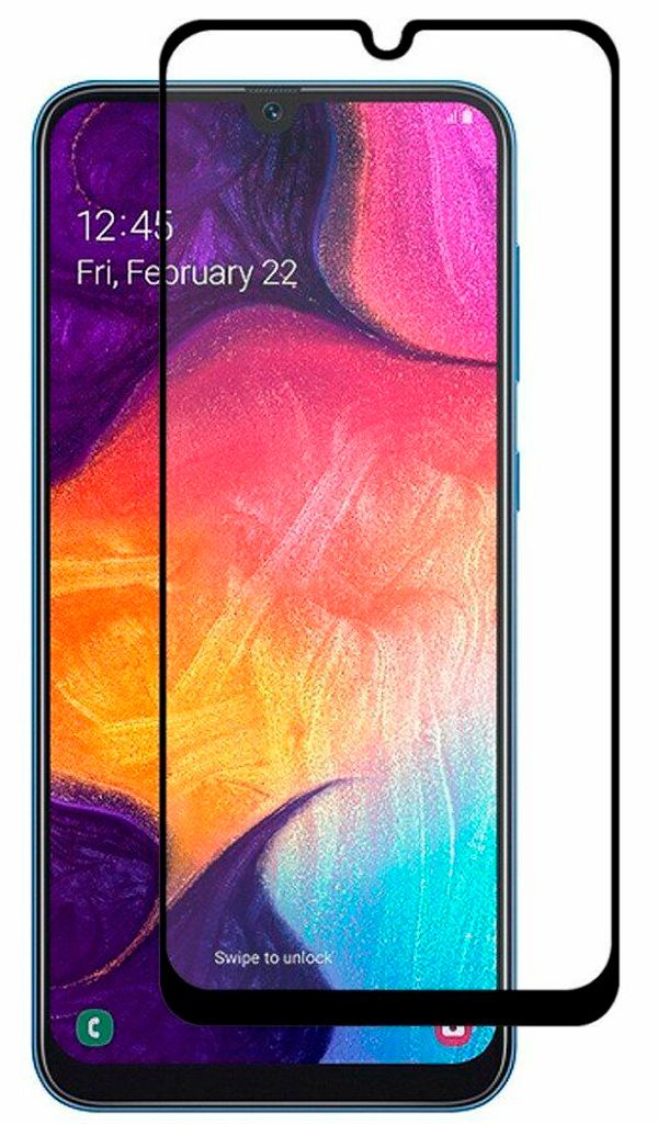 Защитное стекло Evelatus Samsung Galaxy A20/A30s/A50/A50s 2.5D Full Cover Japan Glue Glass Anti-Static