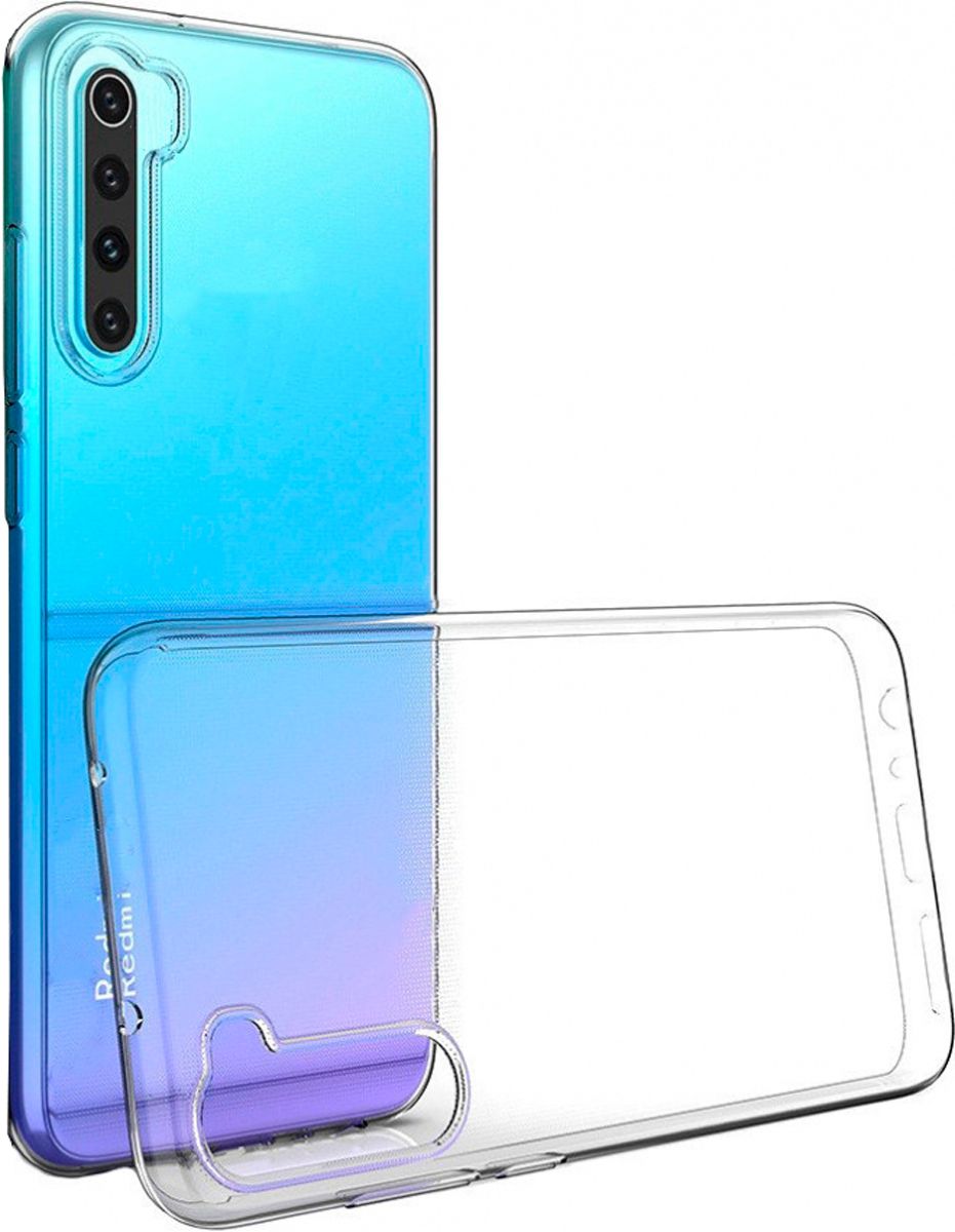Tagakaaned iLike Xiaomi Redmi Note 8 Pro Ultra Slim 0,5 mm TPU Case Transparent