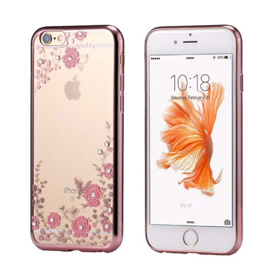 Back panel cover iLike Xiaomi Xiaomi Redmi Note 8 / Redmi Note 8 2021 Back Case FLOWER Rose Gold