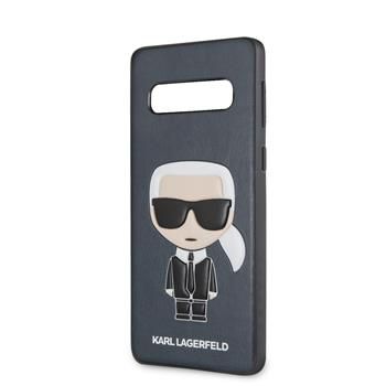 Чехол на заднюю панель Karl Lagerfeld Samsung Galaxy S10 Ikonik Full Body PC/TPU Case Blue