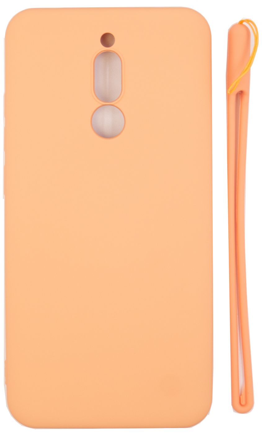 Back panel cover Evelatus Xiaomi Redmi 8 Nano Silicone Case Soft Touch TPU Pink