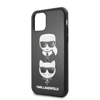 Чехол на заднюю панель Karl Lagerfeld Apple iPhone 11 Pro Karl Lagerfeld and Choupette Cover Black