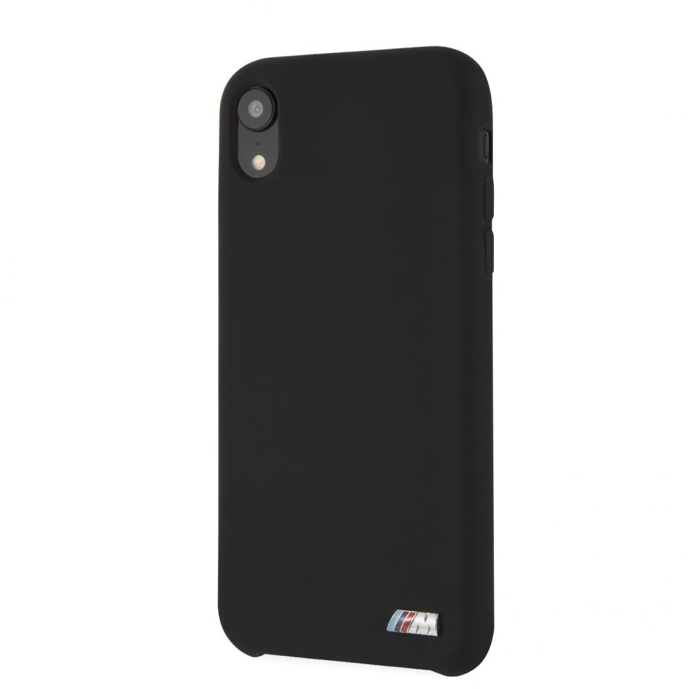 Чехол на заднюю панель BMW Apple iPhone XR Hardcase Silicone Black