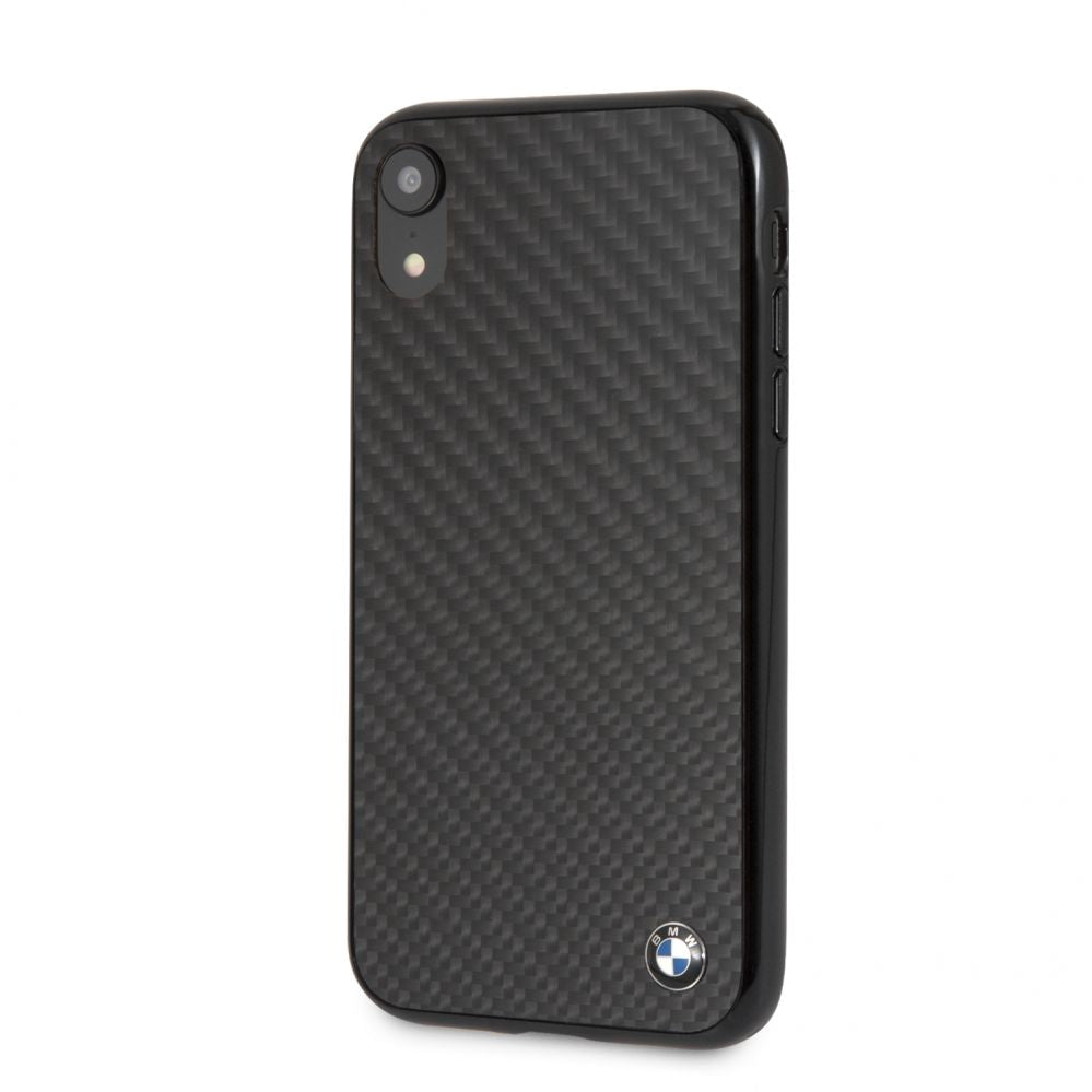 Tagakaaned BMW Apple iPhone XR Signature Hard Case Real Carbon Black