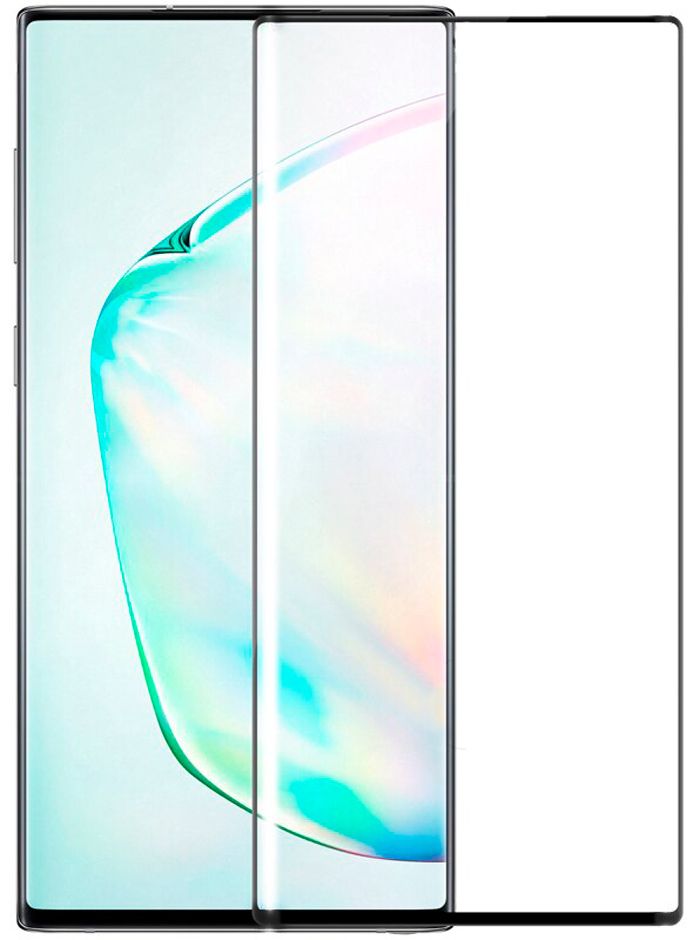 Kaitseklaasid Evelatus Samsung Galaxy Note 10 3D Full Glue Curved Aluminosilicate Glass 9H (0.26mm) + Camera Protector