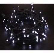 Õuevalgustid N/A  100 LED ielas virtene, zaļš vads, mirgojošie N/A White