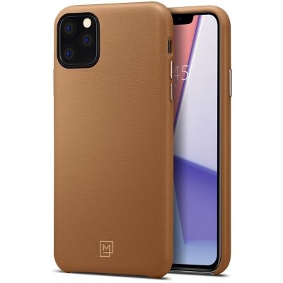 Чехол на заднюю панель Spigen Apple iPhone 11 Pro La Manon Calin Camel Brown