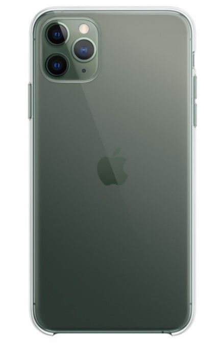 Чехол на заднюю панель Apple - iPhone 11 Pro Max Silicone Case Transparent