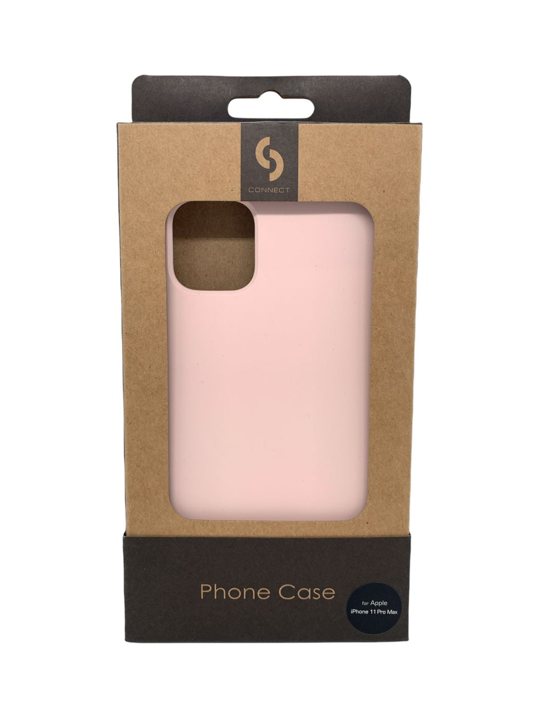 Чехол на заднюю панель Connect Apple iPhone 11 Pro Max Soft Case with bottom Pink Sand