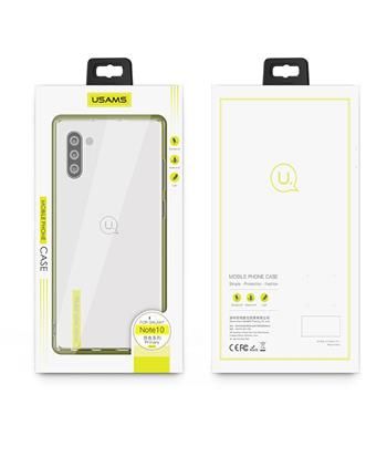 Back panel cover USAMS Samsung Galaxy Note 10 Plus Primary TPU Cover Transparent