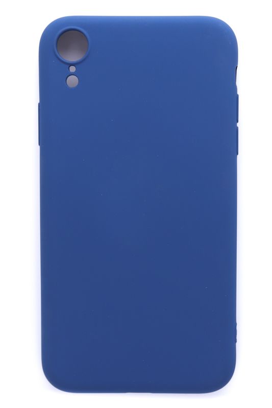 Tagakaaned Evelatus Apple iPhone XR Nano Silicone Case Soft Touch TPU Dark Blue