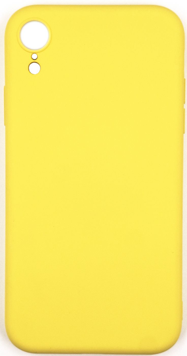 Tagakaaned Evelatus Apple iPhone XR Nano Silicone Case Soft Touch TPU Yellow