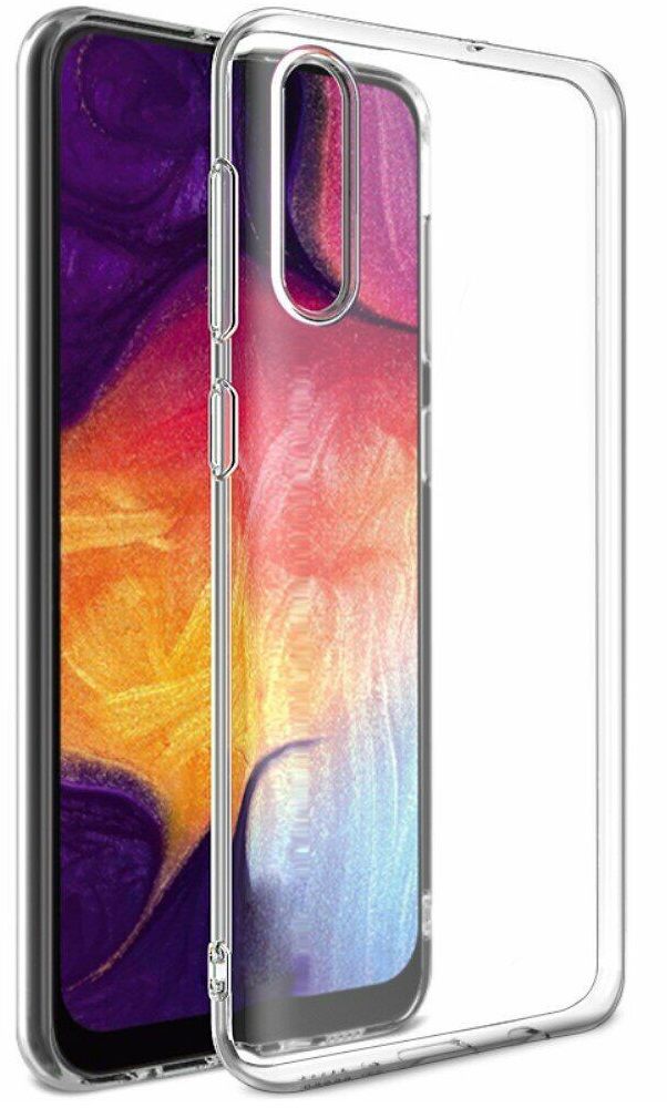 Back panel cover Evelatus Samsung Galaxy A30s Clear Silicone Case 1.5mm TPU Transparent