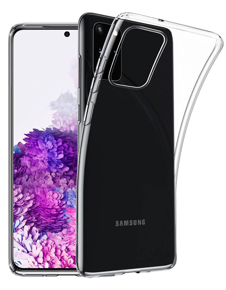 Tagakaaned Evelatus Samsung Galaxy S20 Plus Clear Silicone Case 1.5mm TPU Transparent