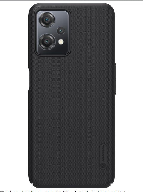 Чехол на заднюю панель Nillkin Oneplus Nord CE 2 Lite 5G Super Frosted Back Cover Black