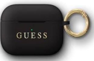 Korpus kõrvaklappidele Guess Apple Silicone Cover for Airpods Pro Black