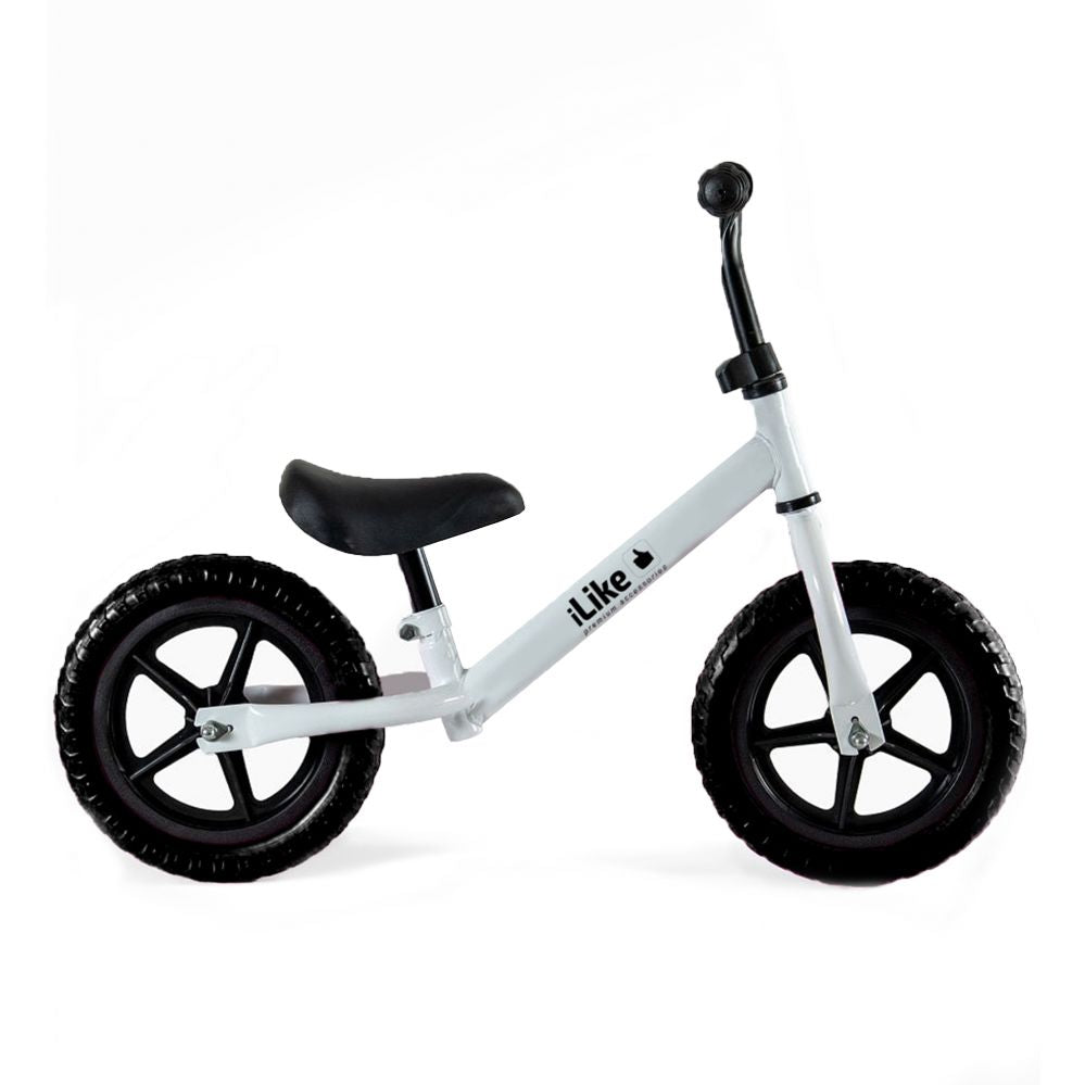 Tasakaalu jalgratas lastele iLike Universal Balance Bike White