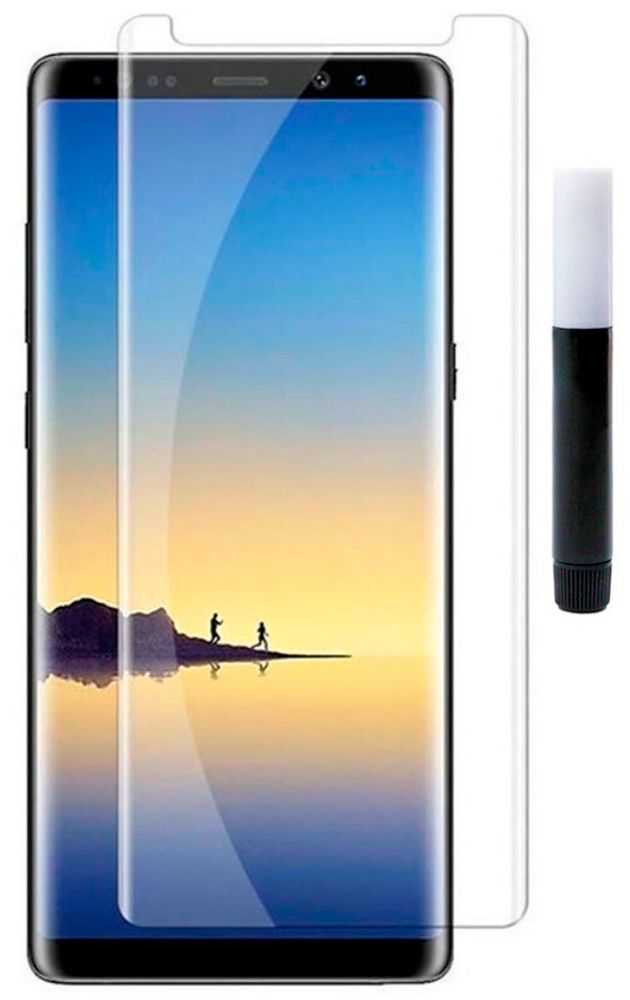 Protective glass Evelatus Samsung Galaxy Note 8 Clear Glass UV + Glue