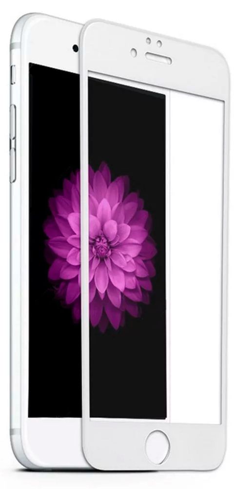 Kaitseklaasid iLike Apple iPhone 6/6S 2.5D White Frame Full Glue