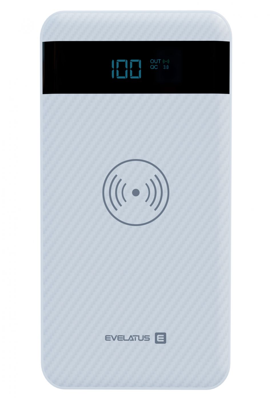 Väline aku Evelatus  Evelatus Power Bank Wireless EPB05 10000 mAh White