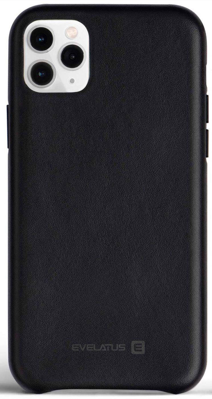 Чехол на заднюю панель Evelatus Apple iPhone 11 Pro Leather Case Black