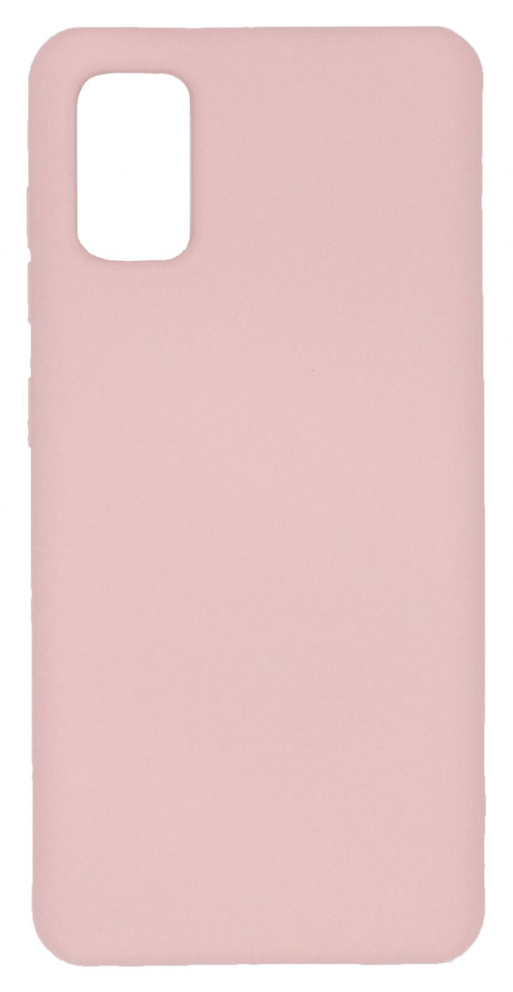 Back panel cover Evelatus Samsung Galaxy A41 Nano Silicone Case Soft Touch TPU Beige