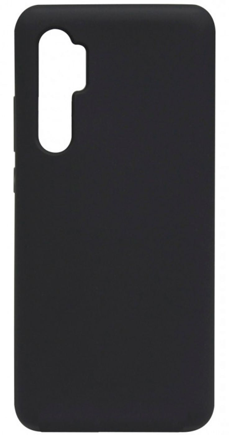 Evelatus Xiaomi Mi Note 10 Lite Nano Silicone Case Soft Touch TPU Black Back Panel Cover