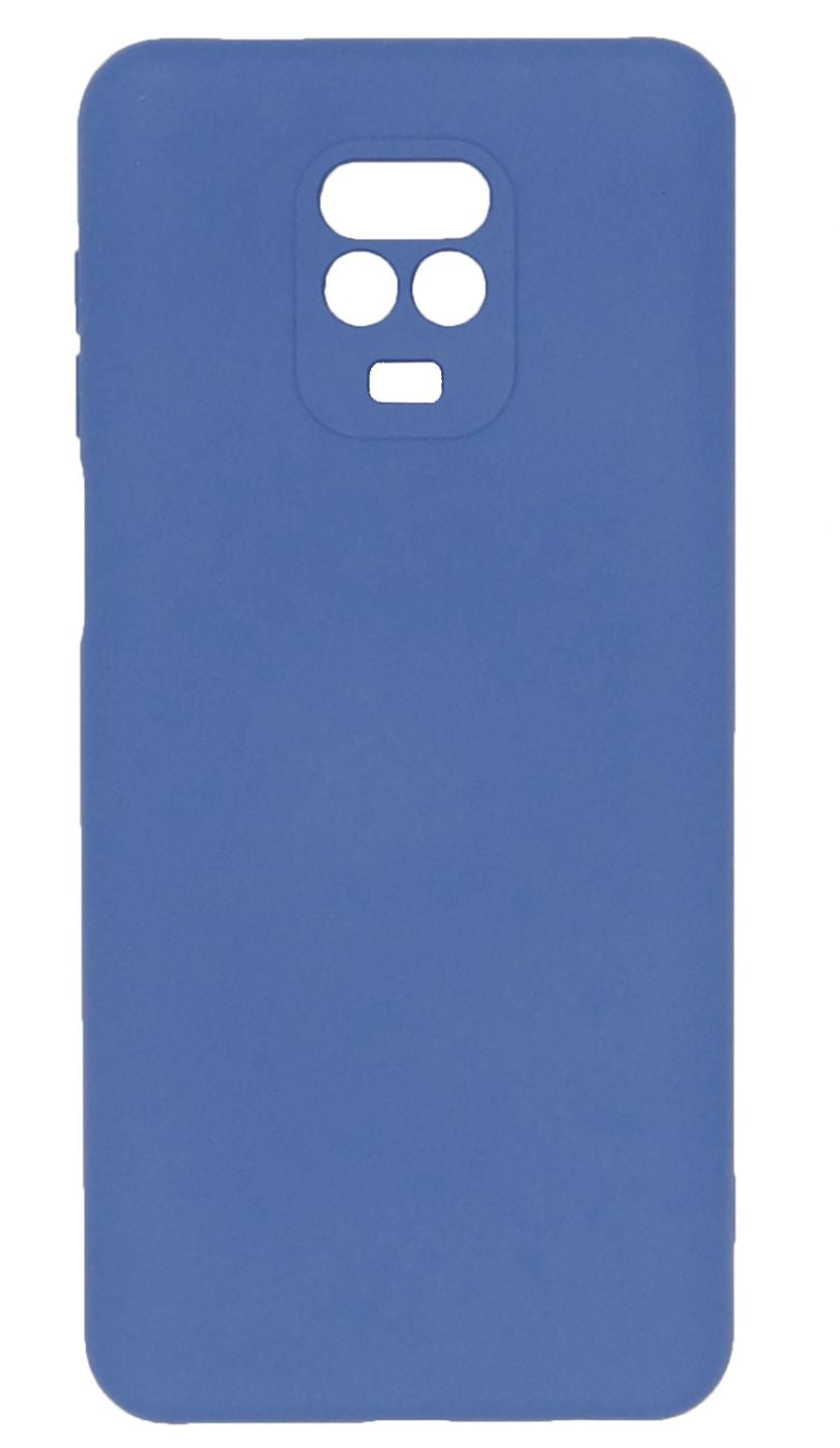 Back panel cover Evelatus Xiaomi Xiaomi Redmi Note 9 Pro / Redmi Note 9S Nano Silicone Case Soft Touch TPU Blue