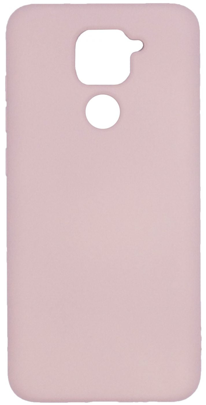 Back panel cover Evelatus Xiaomi Redmi Note 9 Nano Silicone Case Soft Touch TPU Beige