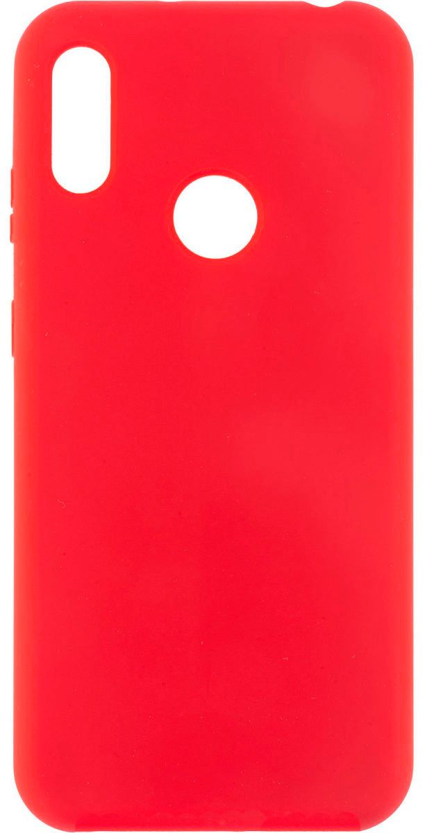 Back panel cover Evelatus Huawei P Smart 2019 Soft Touch Silicone Red