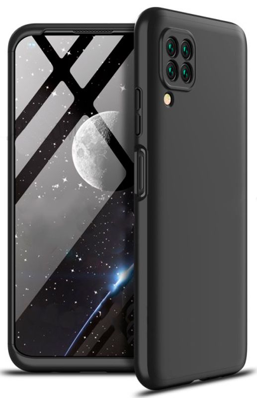 Back panel cover Evelatus Huawei P40 Lite Nano Silicone Case Soft Touch TPU Black