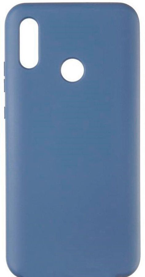 Back panel cover Evelatus Huawei Y6 2019 Nano Silicone Case Soft Touch TPU Blue