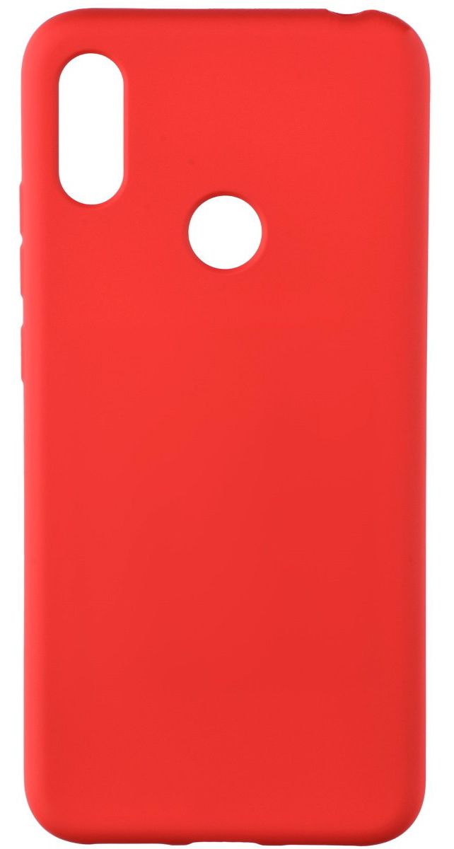 Back panel cover Evelatus Huawei Y6s 2019 Soft Touch Silicone Red