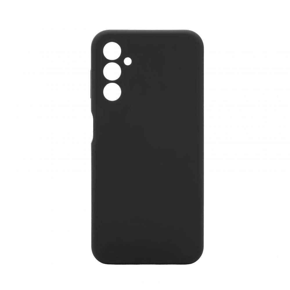 Back panel cover Evelatus Samsung Galaxy A14 5G Premium Soft Touch Silicone Case Black
