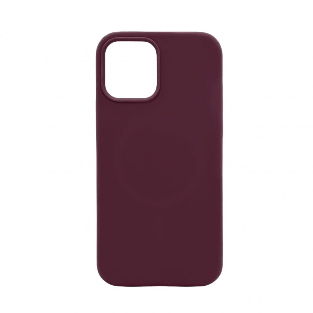 Tagakaaned Evelatus Apple iPhone 12 Pro Max Premium Magsafe Soft Touch Silicone Case Plum