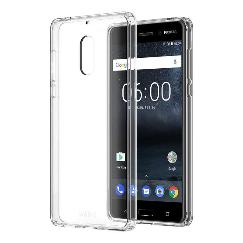 Tagakaaned Nokia  Hybrid Crystal Case CC-703 for Nokia 6