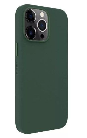 Tagakaaned Evelatus Apple iPhone 13 Pro Premium Magsafe Soft Touch Silicone Case Dark Green