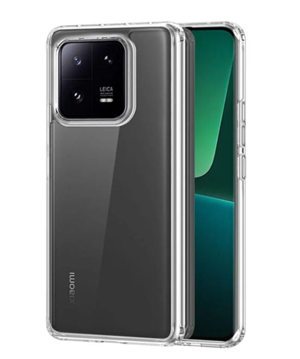 Back panel cover Evelatus Xiaomi 13 Pro Clear Silicone Case 1.5mm TPU Transparent