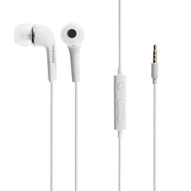 Проводные наушники Samsung  EHS64AVFWE with volume regulator Bulk White
