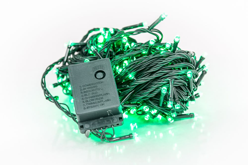 Sisevalgustid iLike  LED Christmas Lights RS-111 7m. 100LED Green
