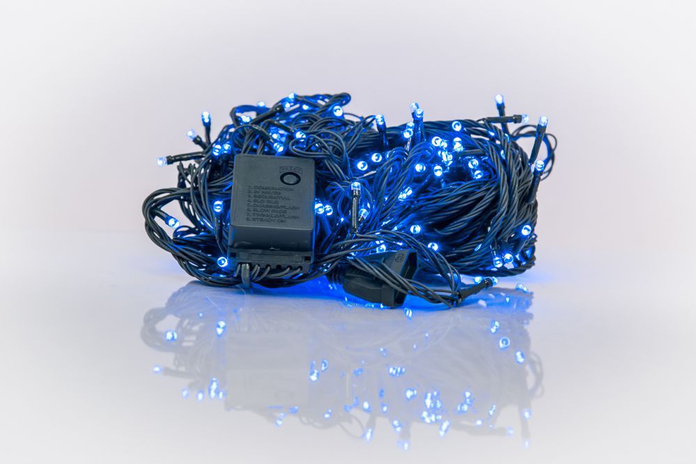 Sisevalgustid iLike  LED Christmas Lights RS-111 100LED 7m. Blue