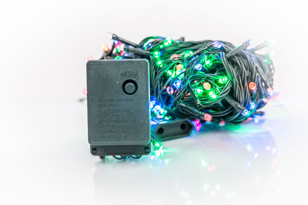 Sisevalgustid N/A  Ziemassvētku lampiņu virtene 300LED RS-113 20m. Multi Color