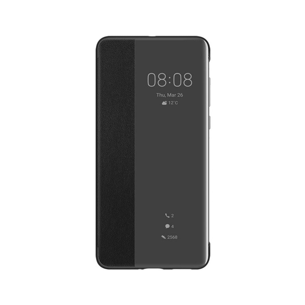 Book case Huawei  P40 Smart View Flip cover Black
