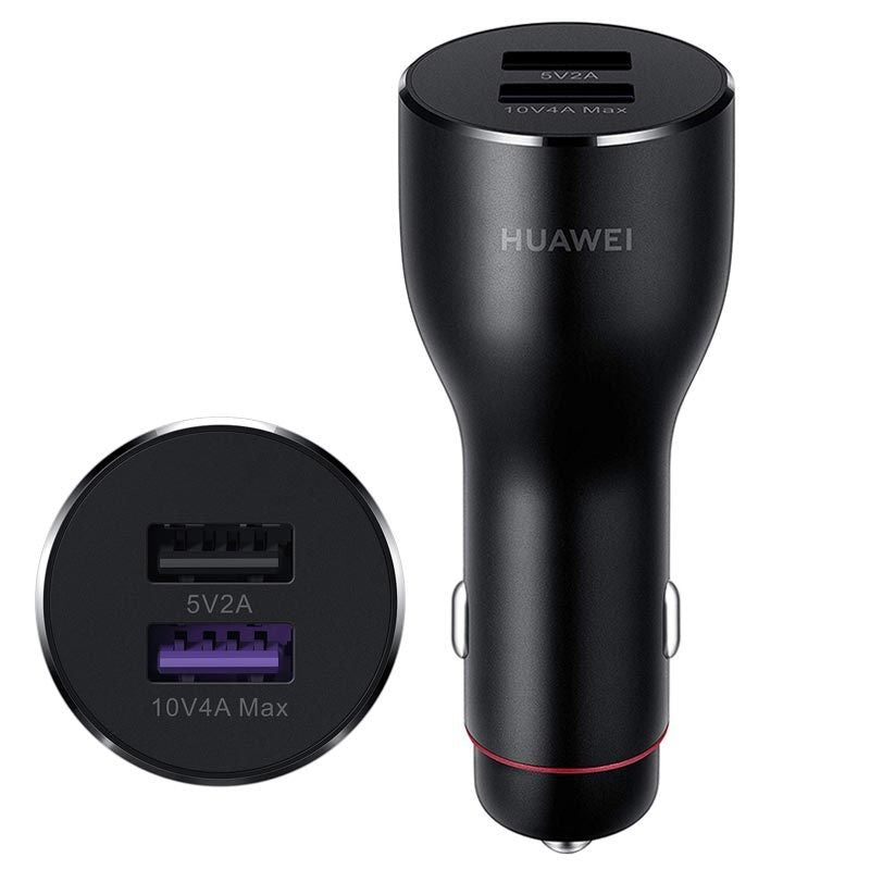 Auto charger Huawei  Car Charger Super Charge Dual Port 40W Black