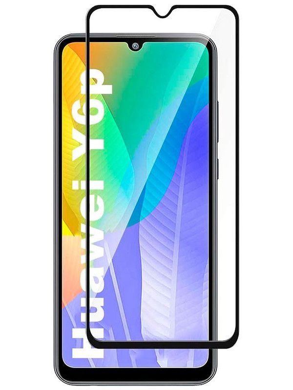 Protective glass iLike Samsung Samsung A22 (Huawei Y6p) 2.5D Black Frame Full Glue